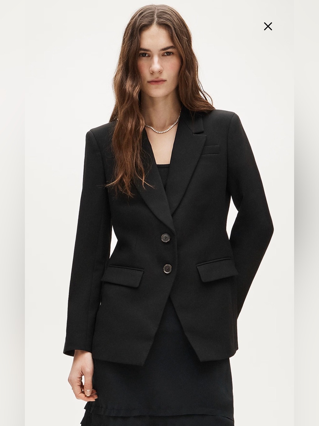 J. Crew Petite Madelyn Blazer In Four-Season Stretch, Black